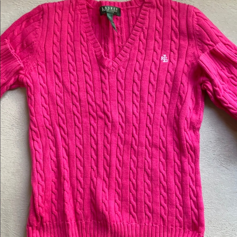 Ralph Lauren pink sweater